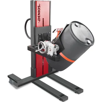 Paletový vozík Sudová zdvižka Secu Ex, na 60- až 220litrové sudy, úzký podvozek, výška zdvihu 120-930 mm, ATEX