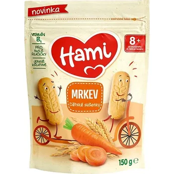 Hami dětské sušenky mrkev 150 g