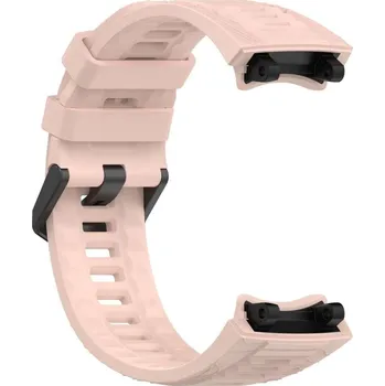 Chytré hodinky Silikon strap pro Amazfit T-Rex 3 (Světle růžová)