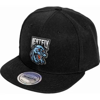Kšiltovka Kšiltovka Meatfly Alfy Snapback 2025 Black Panther Universal