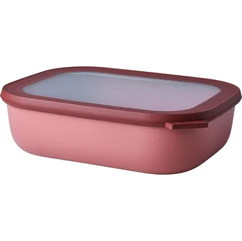 MEPAL Cirqula Vivid Mauve 2 l - plastová kuchyňská mísa s víkem