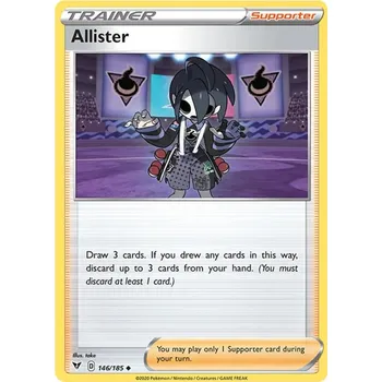 Sběratelská karetní hra Allister 146/185 - Vivid Voltage Typ karty: Non-Holo