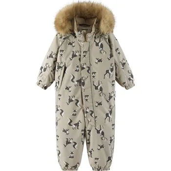 Chlapecká zimní kombinéza Reima Lappi - Earthy Beige 80