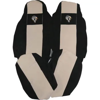 Potah sedadla Potahy sedadel DAF č.3 – manšestr - béžovo/černé