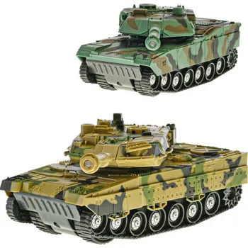 autíčko M.T. Tank 24 cm obrněné vozidlo na setrvačník na baterie 2 barvy Barva: Zelená