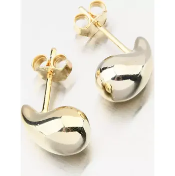 Náušnice Dámské náušnice stříbro 925 zlacené kapky PKL-2248