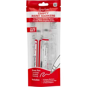 Speciální výtvarná barva Set markery na barvení Angelus - 5.0 mm