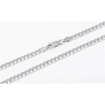 Řetízek Pánský stříbrný řetízek pancr 55 cm 62416F + dárek zdarma