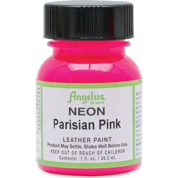 Speciální výtvarná barva Neonové barvy Angelus 30 ml. - Parisian Pink 123