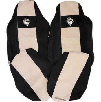 Potah sedadla Potahy sedadel MAN č.147 – manšestr - béžovo/černé