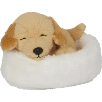 plyšák Spiegelburg Sleeping dog Isi in the basket