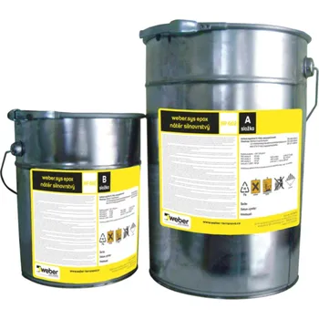 Fasádní barva Webersys epox NS - nátěr silnovrstvý - 5 kg + 1,5 kg RAL 3003 (ks) - množstevní sleva při odběru nad 15 000 Kč