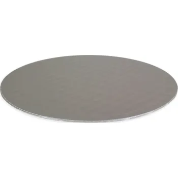 Brzdový buben PME 30.5 cm / 12 mm - kulatý dortový buben, stříbrný