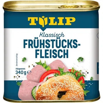 TULIP ORIGINÁLNÍ SNÍDAŇOVÉ MASO 340g NĚMECKO!