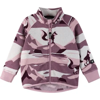 Dívčí mikina Reima Ornament - Deep purple 110