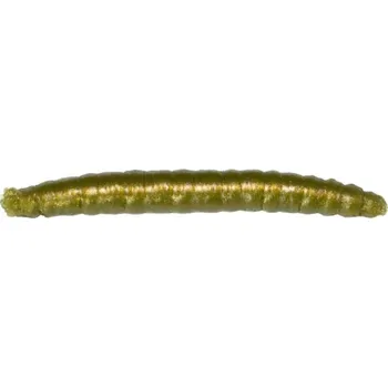 Rybářský háček REVOL BAITS LARVA PAKOMÁRA 45MM OLIVOVÁ PERLEŤ KR