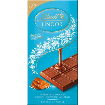 Cukrovinka LINDT Lindor čokoláda mléčná Salted - Caramel