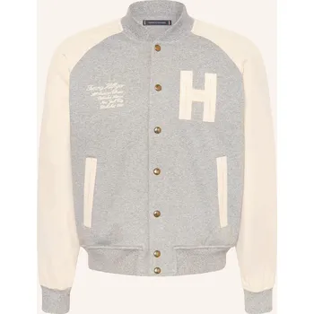 Tommy Hilfiger Pánská College Bunda, šedá / režná, 48
