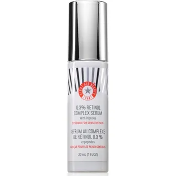 Pleťové sérum First Aid Beauty 0.3% Retinol Complex Serum protivráskové retinolové sérum s peptidy pro citlivou pleť 30 ml