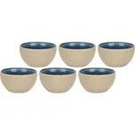 ROSE & TULIPANI ARPEGGIO 6 ks 11,5 cm - sada modrých kameninových misek