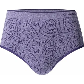 Kalhotky Bezešvé vysoké kalhotky Greenice-3945 2XL/3XL fialová