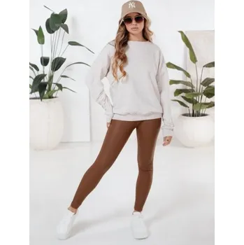 Dámské legíny Dámské legíny voskované hnědé