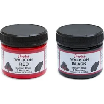 Speciální výtvarná barva Barva na podešev Angelus 60 ml. - Černá