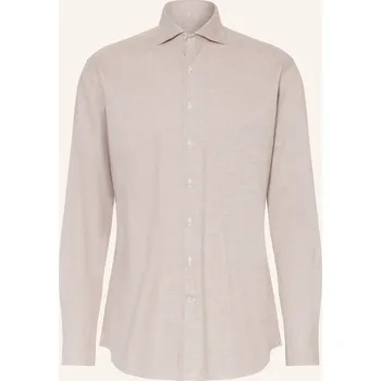 Pánská košile Artigiano Pánská Flanelová Košile Classic Fit, béžová, 46