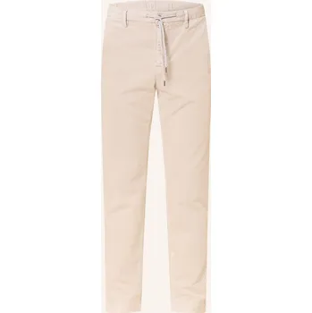 Pánské kalhoty Alberto Jump V Joggingovém Stylu Slim Fit béžová 34