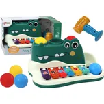 LEAN Toys Vzdělávací nástroj klavír Krokodýl