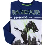 Chlapecké tričko CANGURO PARKOUR modré Velikost: 104