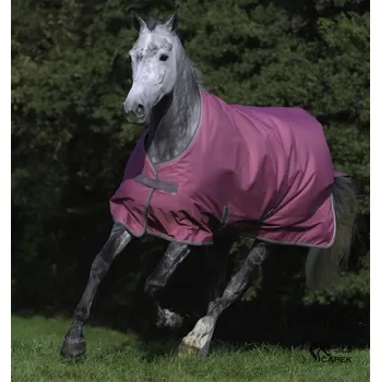 Jezdectví Deka výběhová Bucas -FREEDOM TURNOUT PONY 150G PODZIM/ZIMA 2025/26- - Smoke grey - 120cm