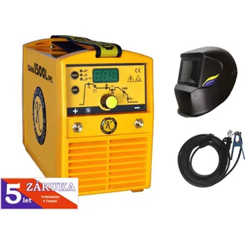 Svářečka Omicron GAMA 1500L PFC + kabely 25/3m + maska, záruka 3+2 roky