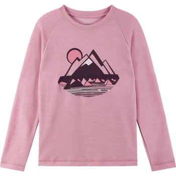 Chlapecké tričko Reima Viisas - Grey Pink 110