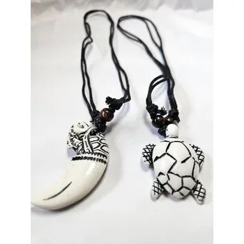 Náhrdelník BAF Náhrdelník na šňůrce 2 kusy. Želvičky 004