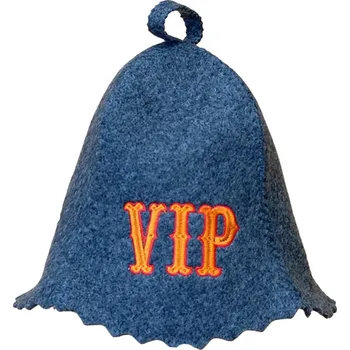 Čepice Čepice na banju (saunu) VIP šedá 100%