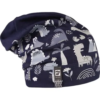 Čepice Chlapecká bavlněná ČEPICE tm.modrá Pepe Dráče Dino