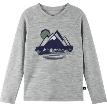 Chlapecké tričko Reima Viisas - Melange grey 146