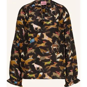 Dámská halenka Frogbox Dámská Halenka, černá / hnědá, 36