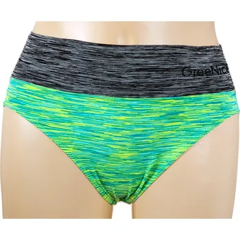 Kalhotky Dámské bezešvé kalhotky GreeNice 3960 Barva: Zelená, Velikost: XL-XXL