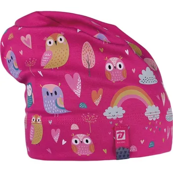 Čepice Dívčí bavlněná ČEPICE malinová Pepe Dráče