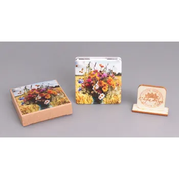 Kosmetické zrcátko kapesní zrcátko - váza