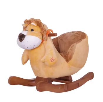Houpací kůň RC Sale Houpací lev s oranžovým šátkem