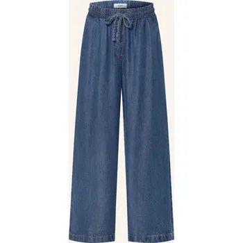 Dámské kalhoty Reiss Dámské Kalhoty Parker V Džínovém Stylu, 31 mid blue, 42