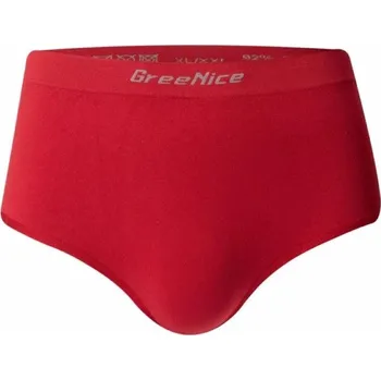 Kalhotky Bezešvé kalhotky velké velikosti Greenice-7022 červená XL/XXL