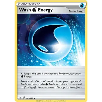 Karetní hra Wash Energy 165/185 - Vivid Voltage Typ karty: Non-Holo
