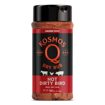 Koření BBQ koření Kosmo´s Q Dirty Bird HOT, 311 g