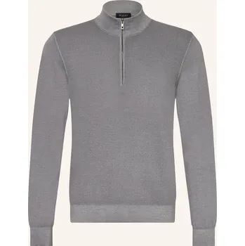 Pánský svetr Maerz Muenchen Pánský Svetr Troyer Z Merino Vlny, šedá, XL