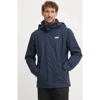 Bunda Helly Hansen DUBLINER INSULATED JACKET pánská, tmavomodrá barva, přechodná, 53117, XL, 59X