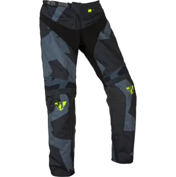 Moto kalhoty Kalhoty PSí RALLY pánské černá/žlutá 50